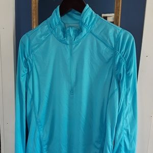 Striped 1/3 Zip Drimore Top